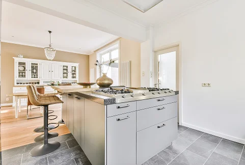 Modern White Cabinets for Storage