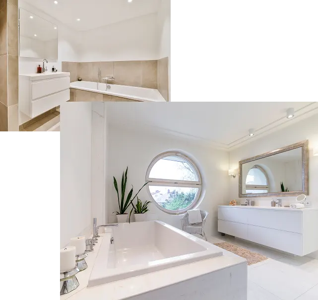 New Tub Installation with Modern Design