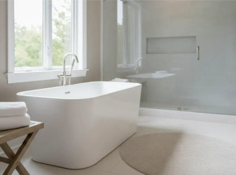 Marble Countertops & Floating Vanities