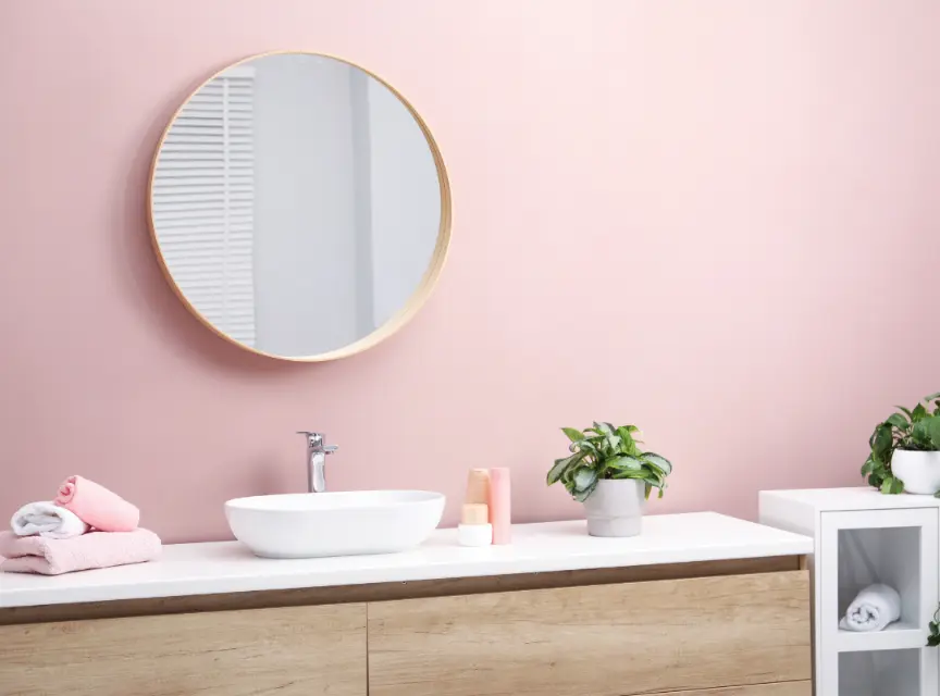 Spa-Like Bathroom Colors