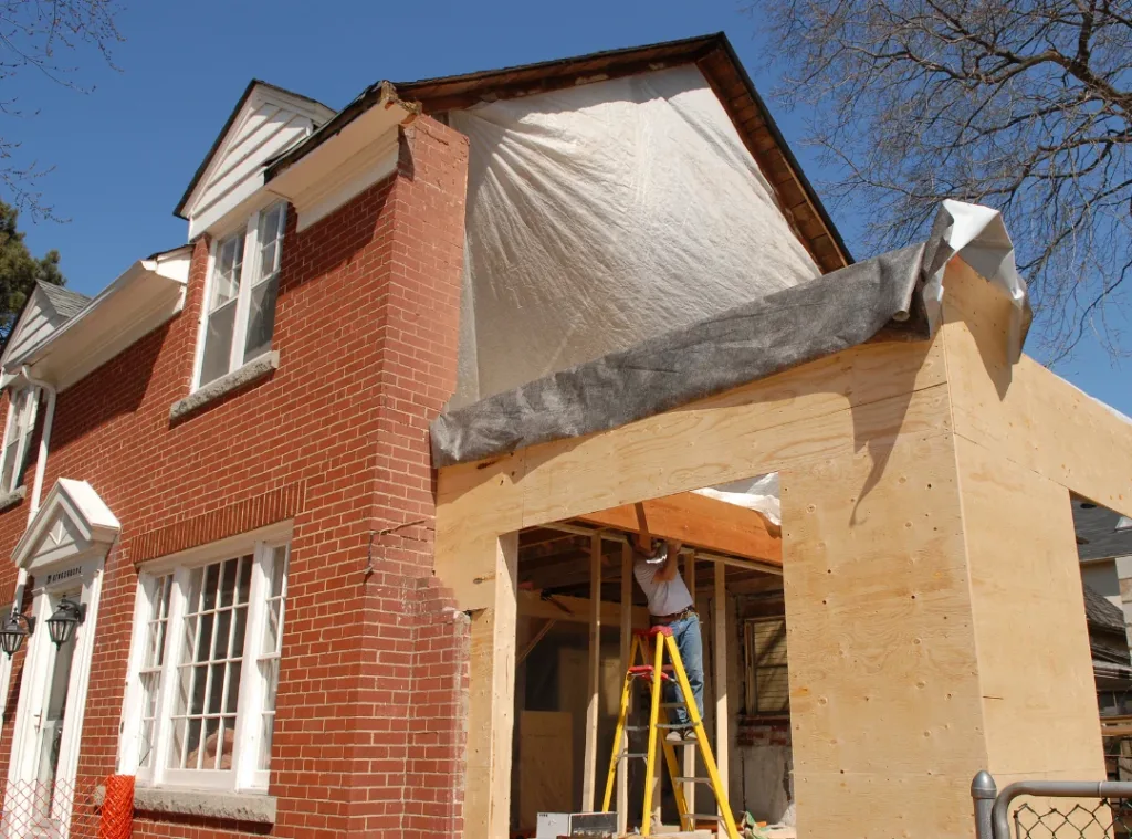 Spring Home Addition Project Underway in Johnson City, Tennessee