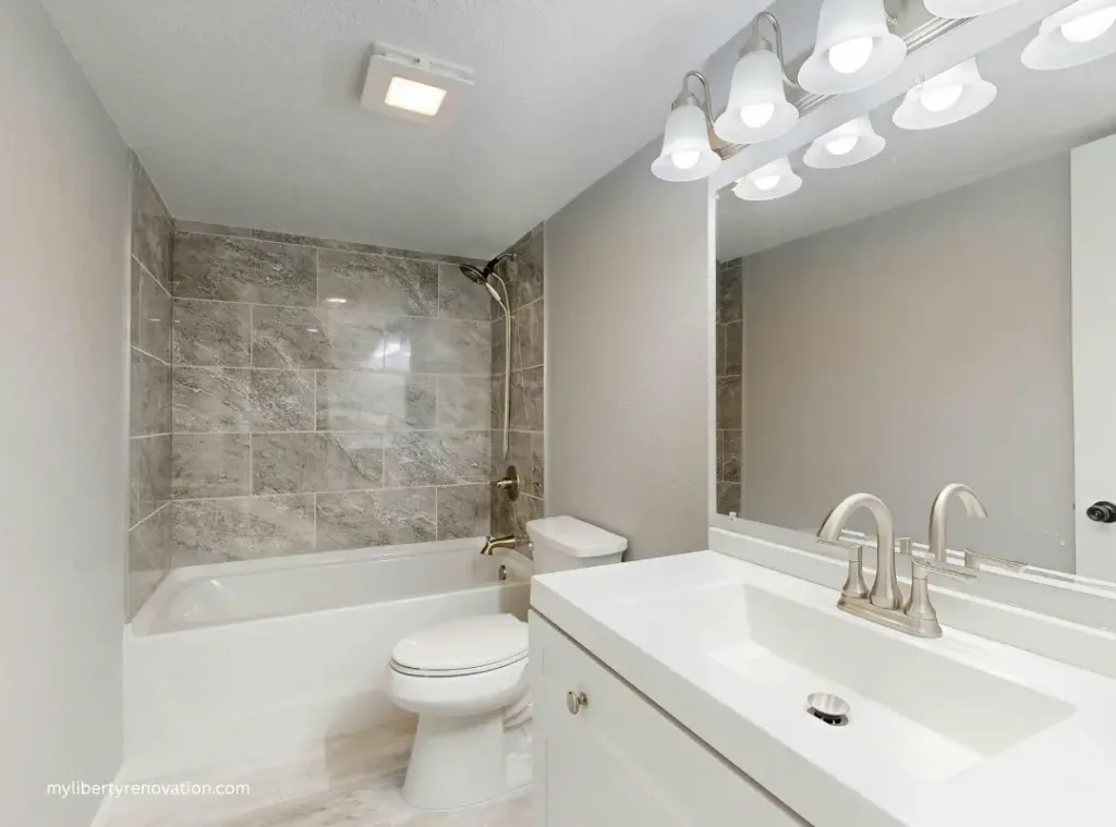 Bathroom Renovation Before and After Transformation in Johnson City